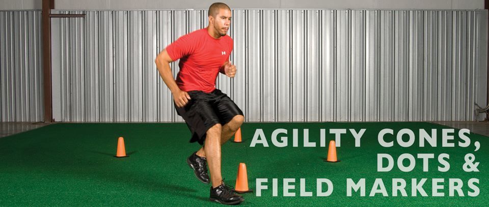 Agility Cones, Dots and Field Markers