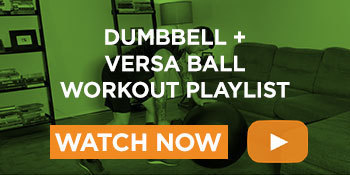 dumbbell versaball workout playlist