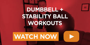 dumbbell and stability ball workout