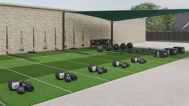 Outdoor gym space hotsell