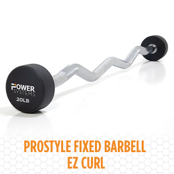 prostyle fixed barbell ez curl