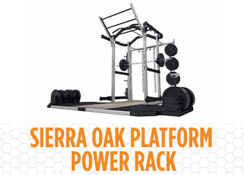 Sierra Power Rack Oak Platform