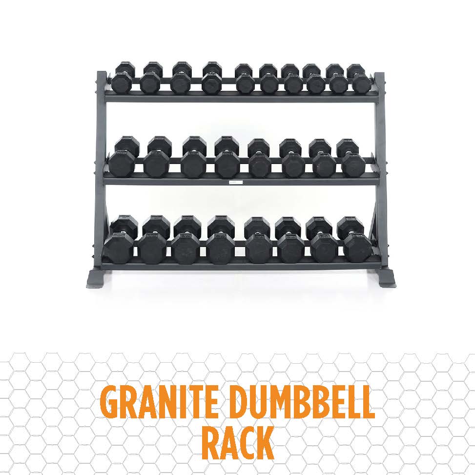 Granite Dumbbell Rack