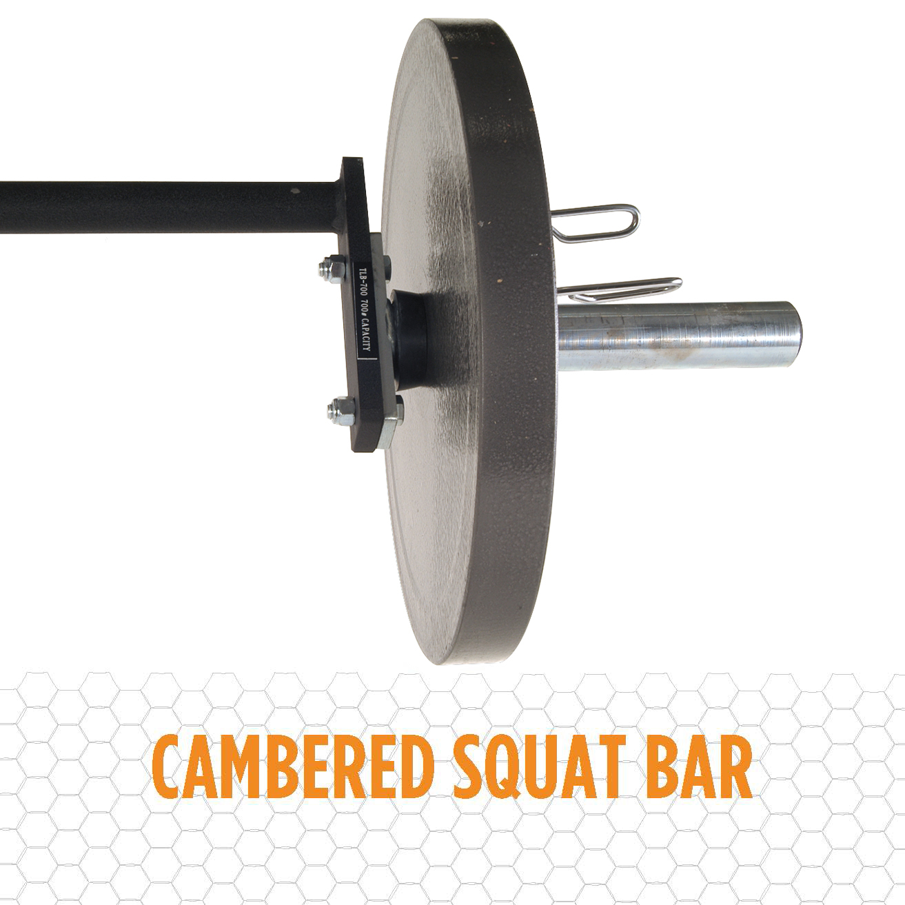 cambered squat bar