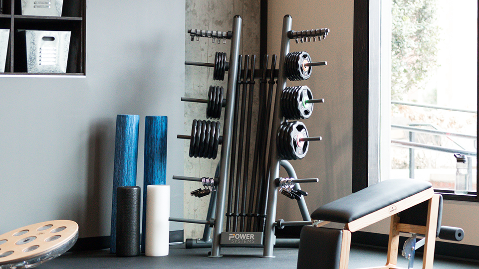 Cardio Barbell Storage