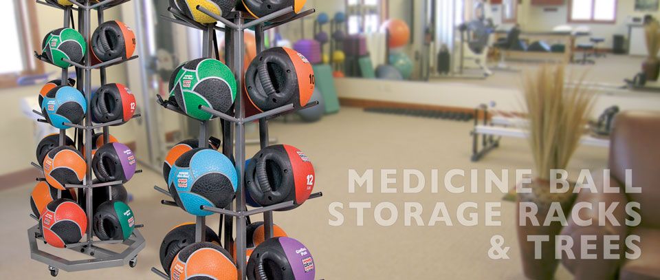 Medicine Ball Storage Racks and Trees