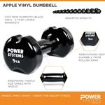 Apple Vinyl Dumbbell