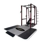 Pro Maxima PL365 Pro Full Power Rack w/ Rubber Platform