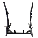 Pro Maxima FW24 Adjustable Squat Stand w/ Cross Member and Weight Storage