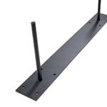 Metal Wall Mounted Mat Rack