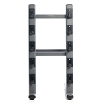 Black Chrome Cable Attachments Bar and Accessory Rack