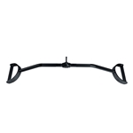 Black Chrome 36" Cable Pro Style Lat Bar