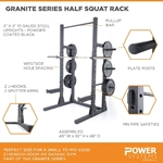 Granite Series Half Squat Rack