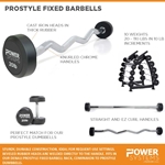 ProStyle Fixed Barbell EZ Curl Handle