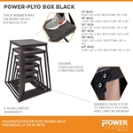 Power-Plyo Boxes Black