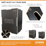 Power Systems Anti-Slip  3 in 1 Plyo Box