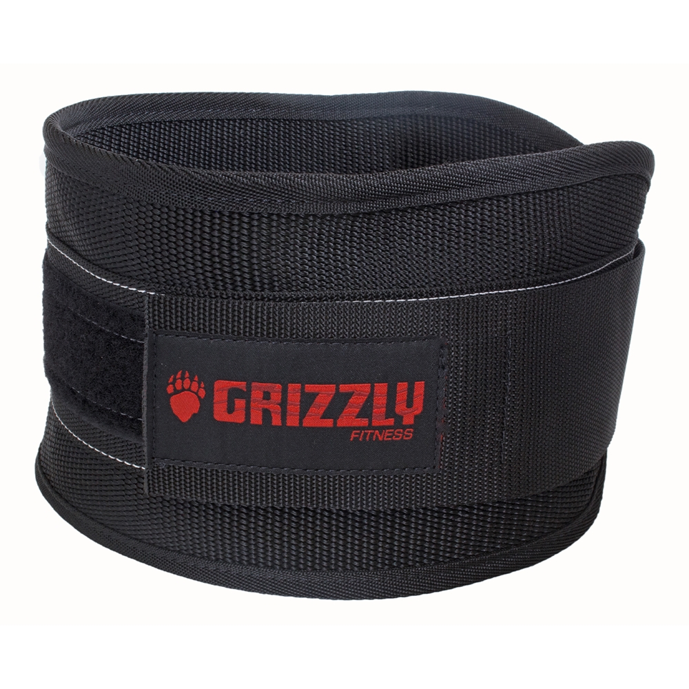 Lifting Grizzly Fitness 6" Bear Hugger Training Belt Gym Lower Back Support 