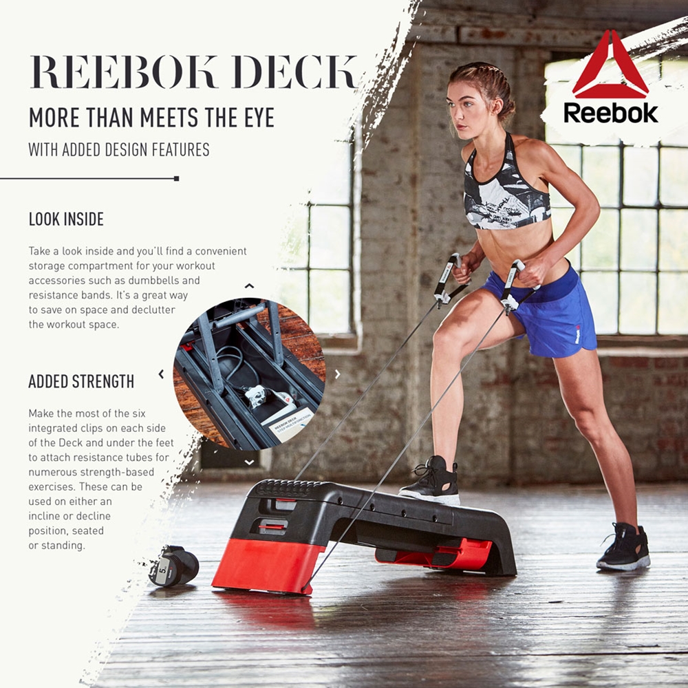 step reebok deck