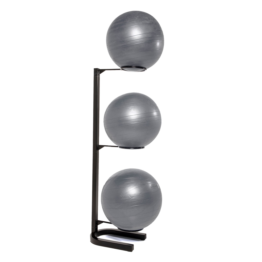 Premium Stability Ball Rack Black