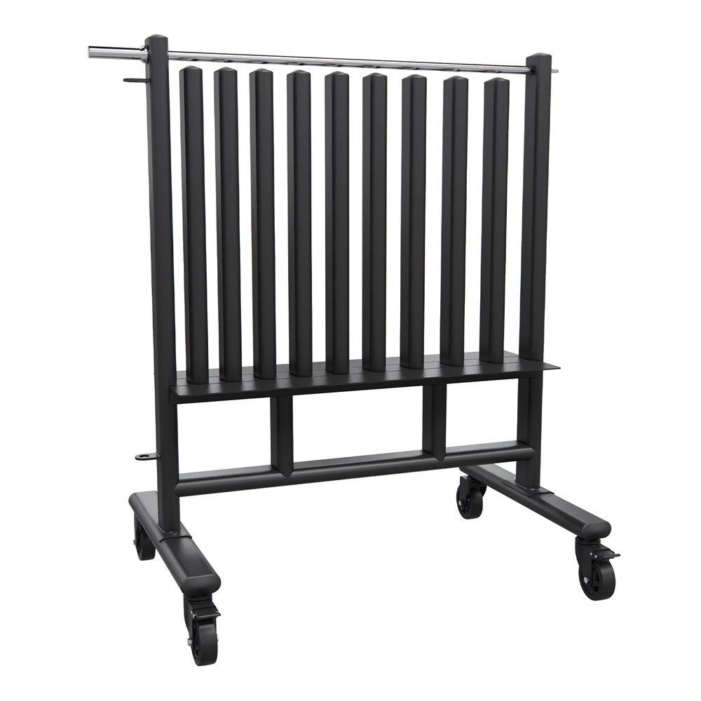 Power systems dumbbell rack clearance