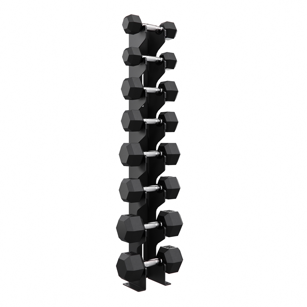 Four Pair Wall Mounted Dumbbell Rack Kit