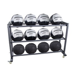 3 Tier Mega Medicine Ball Rack