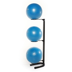 Premium Stability Ball Rack <strong>Black</strong>