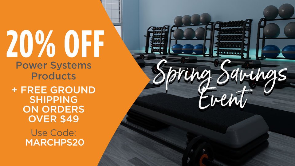 Spring Savings Event on Fitness Equipment