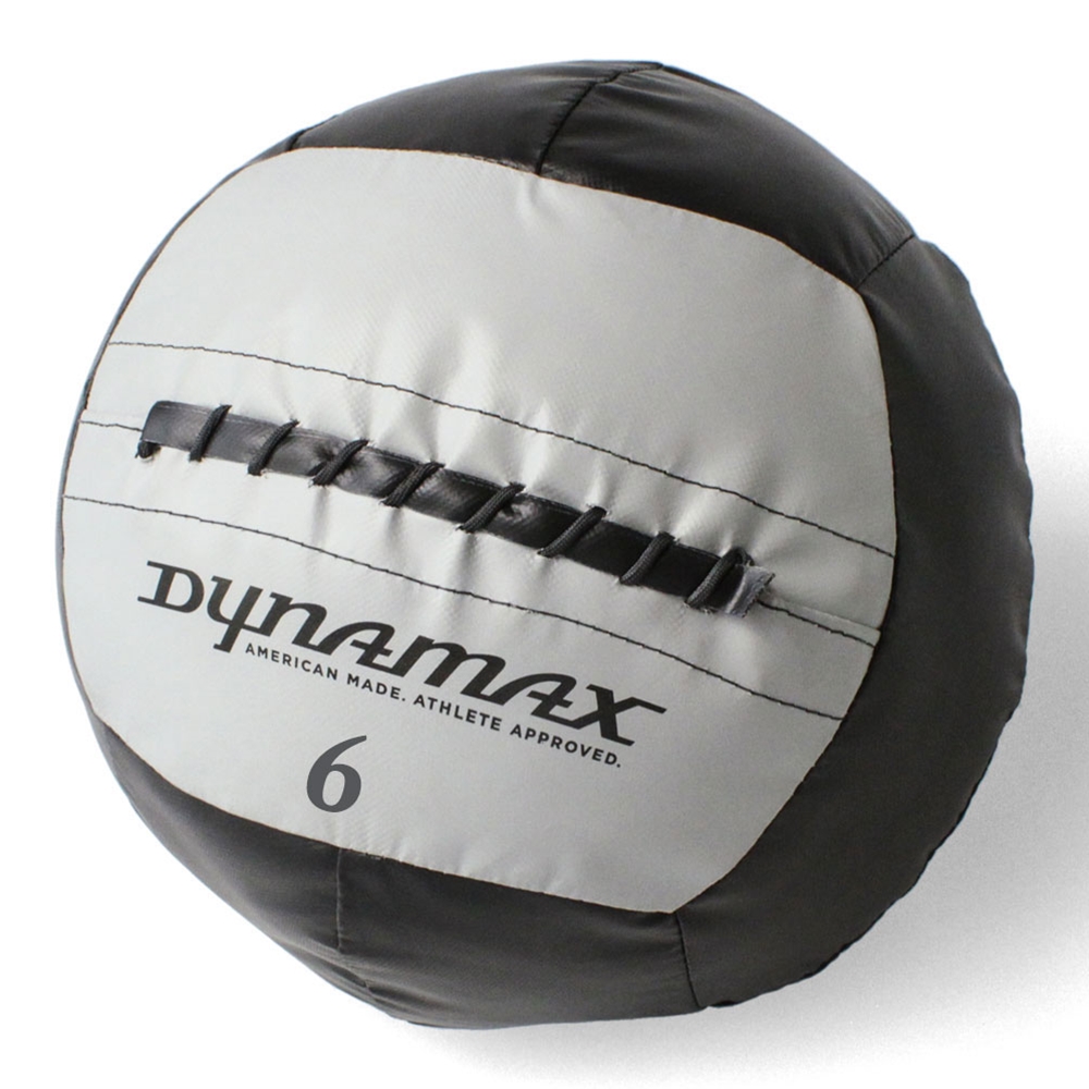 Dynamax Medicine Ball - 6 lbs, Black/Gray