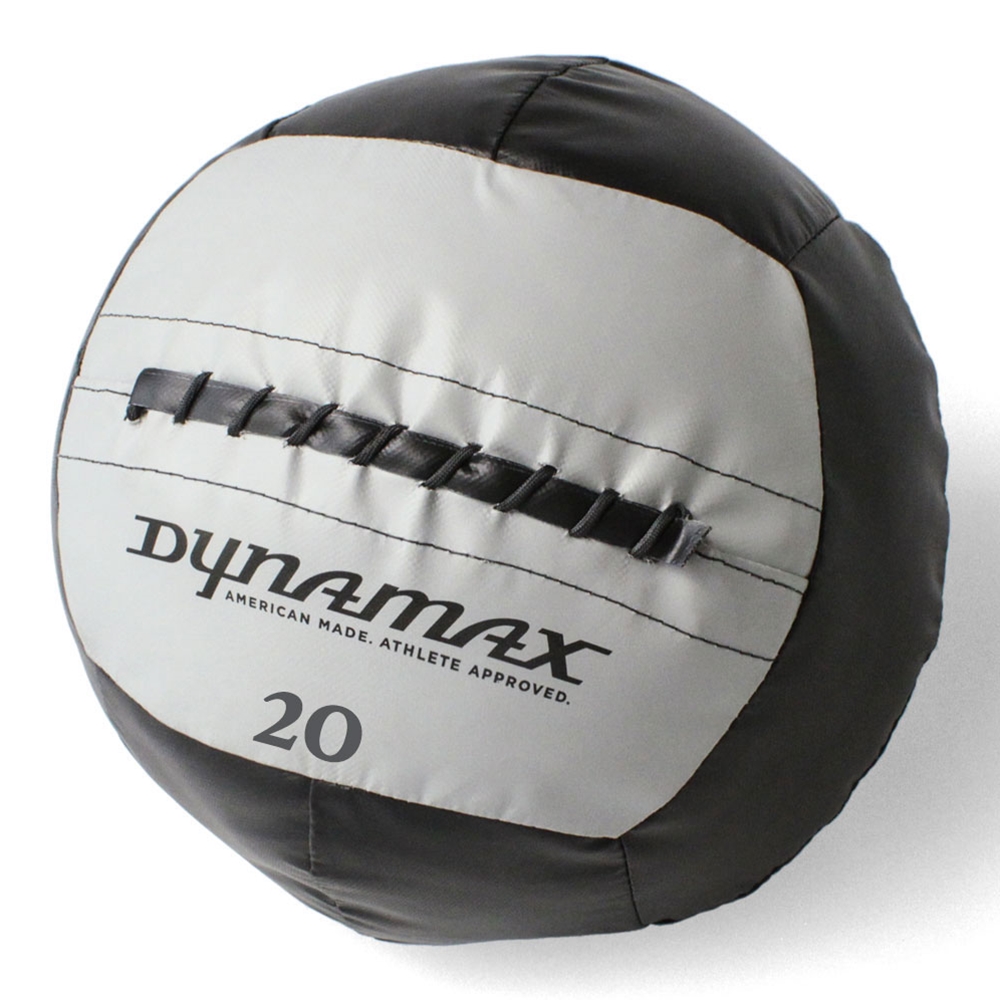 Dynamax Medicine Ball - 20 lbs, Black/Gray