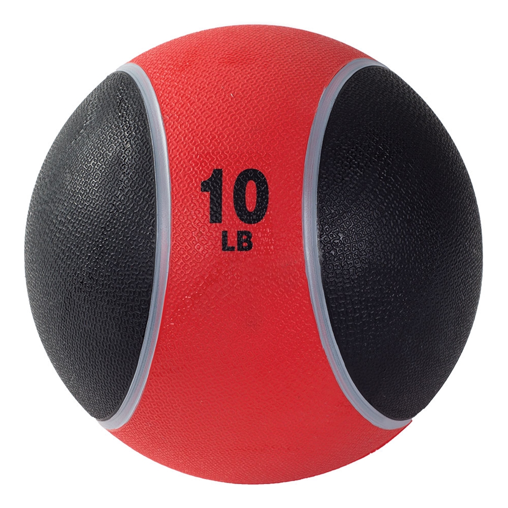 Basic Power Medicine Ball - 10 lbs, Red