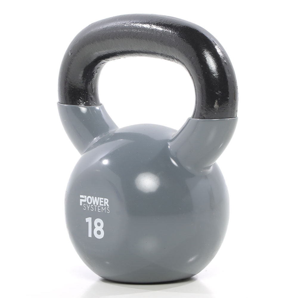 Premium Kettlebell Prime - 18 lbs, Gray
