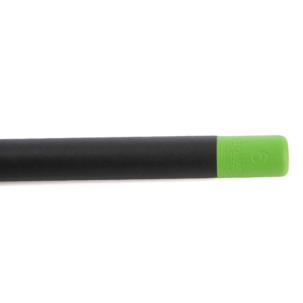 Versa Bar Aerobic Bar Prime - 6 lbs, 4', Black/Lime Green