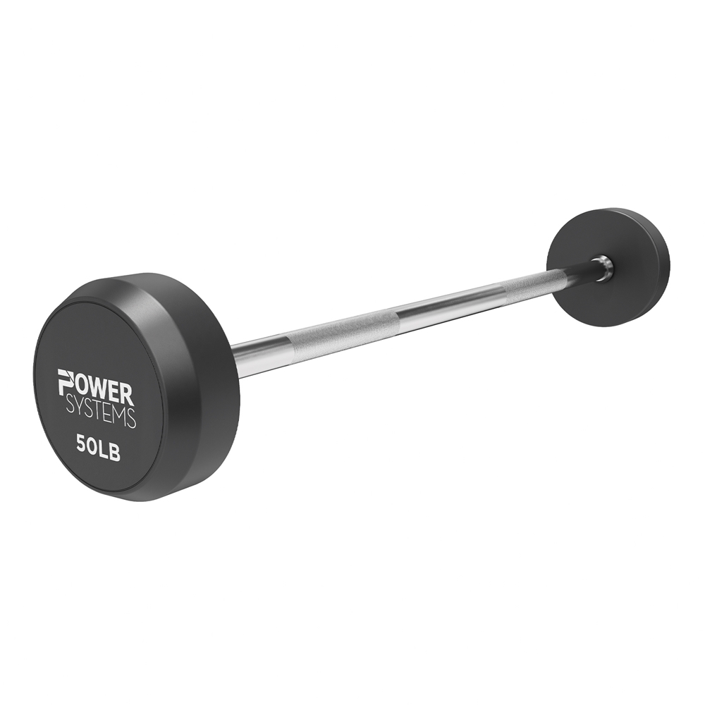 ProStyle Fixed Barbell Straight Handle -single, 50 lbs