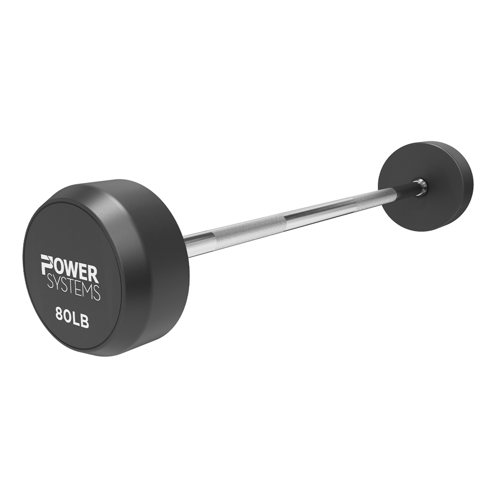 ProStyle Fixed Barbell Straight Handle -single, 80 lbs