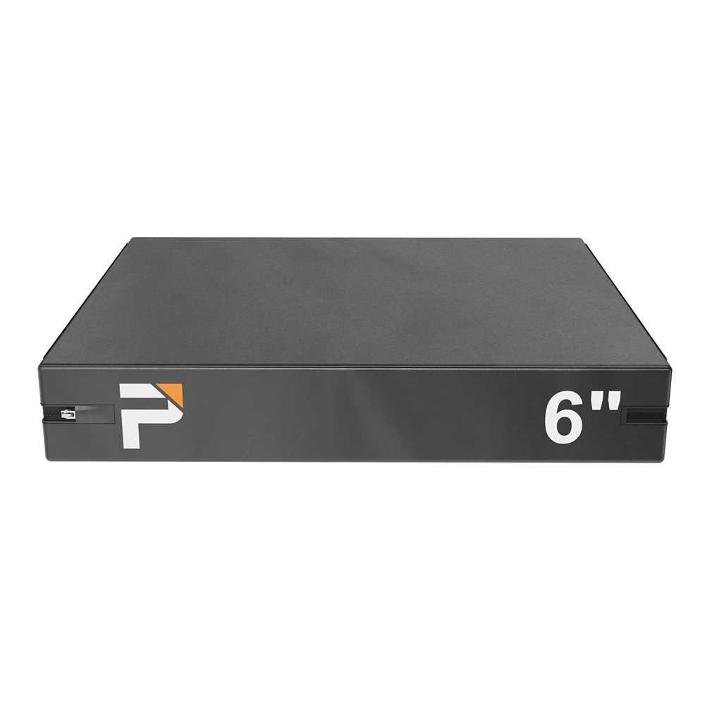 Foam Plyo Box  - 6", single, black