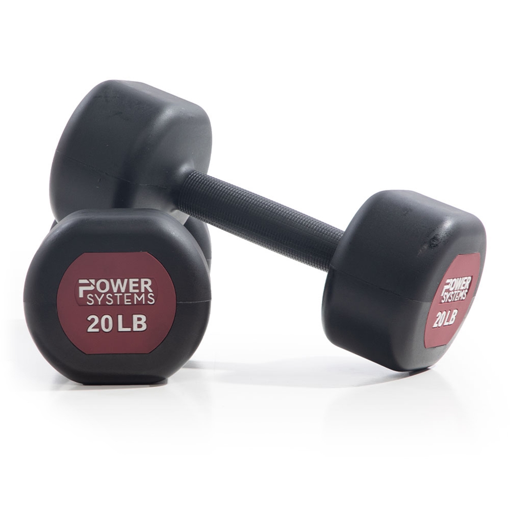 Urethane Dumbbell Pairs - 20 lbs