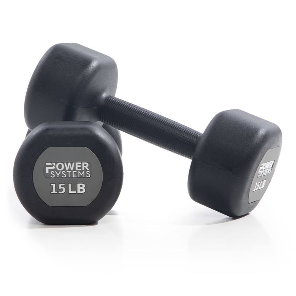 Urethane Dumbbell Pairs - 15 lbs