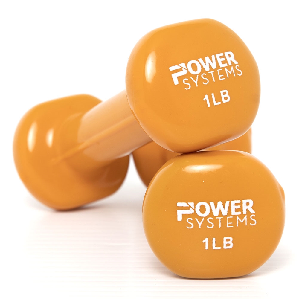 Vinyl Dumbbell Various Colours and Weights 