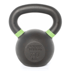 Kettlebell Prime - 30 lbs, Black/Lime Green