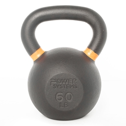 Kettlebell Prime - 60 lbs, Black/Orange